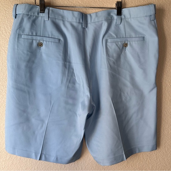 Haggar Men's Cool 18 Pro Straight Fit Flat Front Expandable Waist Size 38 - Picture 4 of 5